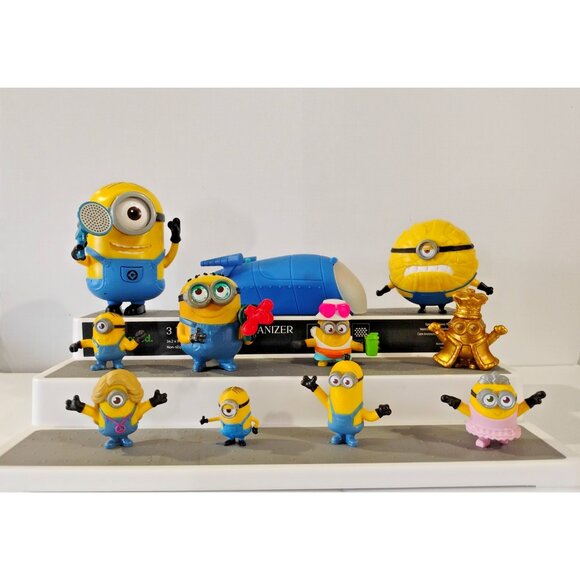 McDonald's Happy Meal Despicable Me Minion Figures Lot of 11  figures - Picture 1 of 10